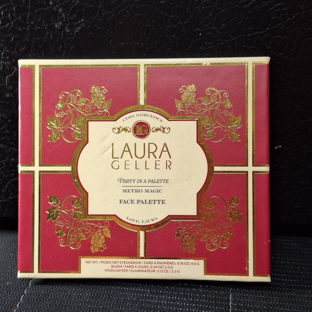 Laura Geller Party in a Palette Metro Magic Face Palette Ciao Gorgeous‎ New